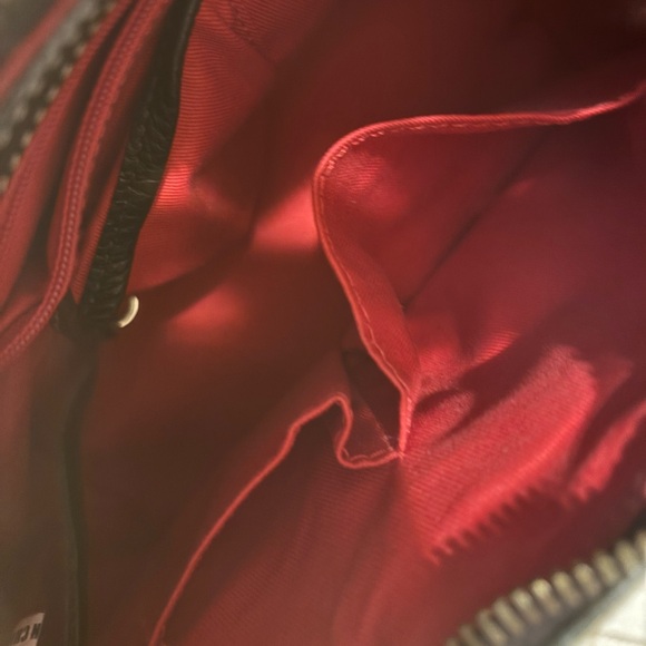 Dooney & Bourke Multicolor Plaid Hobo Bag with Black Trim - Picture 5 of 14